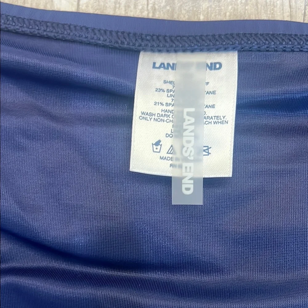Lands' End Women's Plus Size Tummy Control Swim Skirt Size 18W‎